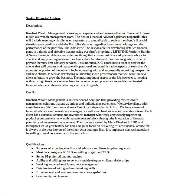 job description of credit analyst
