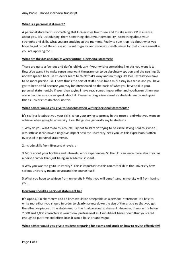 how to write a personal profile for a resumes
