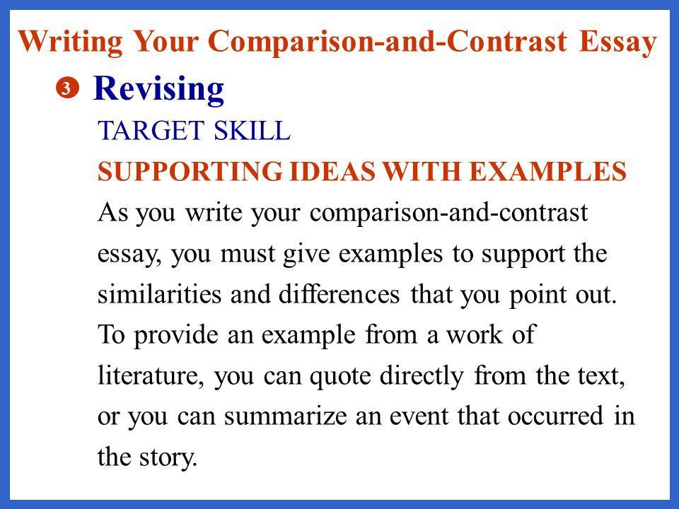 comparison contrast essay example comparison contrast essay example