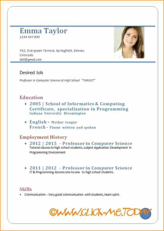job application and resumes