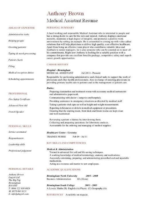 free medical assistant