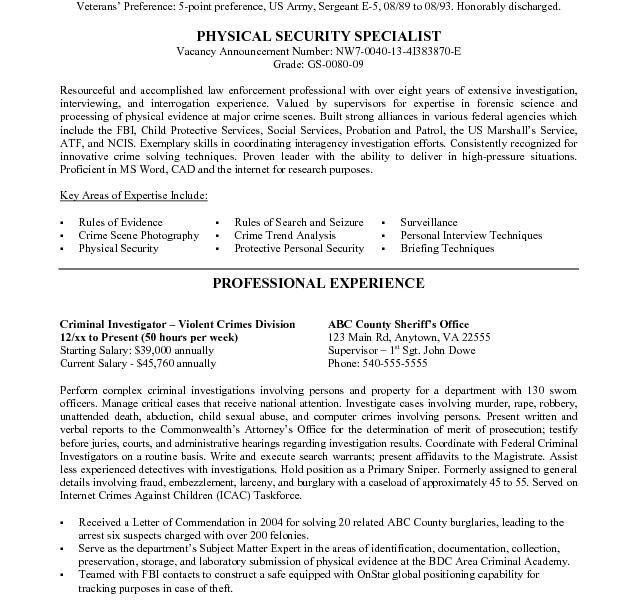 military resume writer