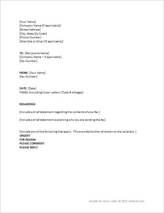 cover letter explanation
