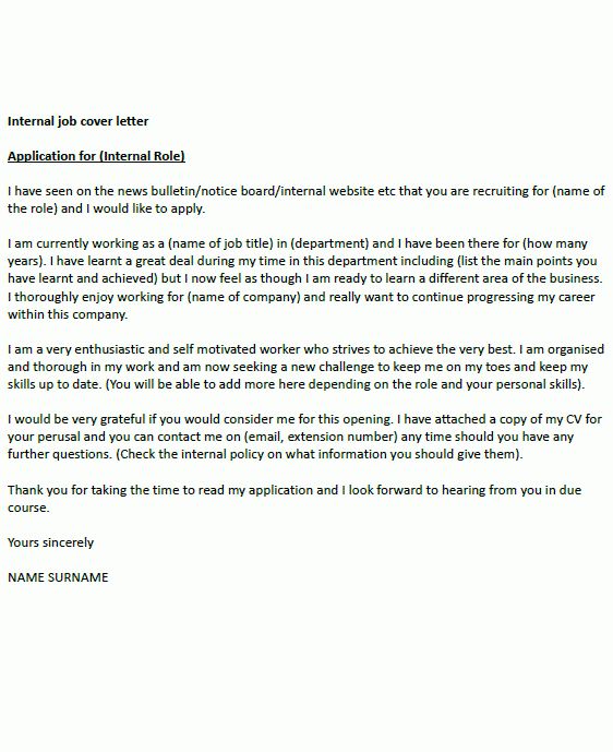 job application cover letter uk