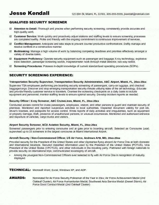 cover letter for airport job