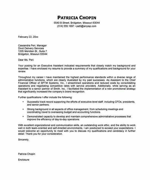 nanny cover letter example