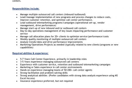 call center supervisor resumes