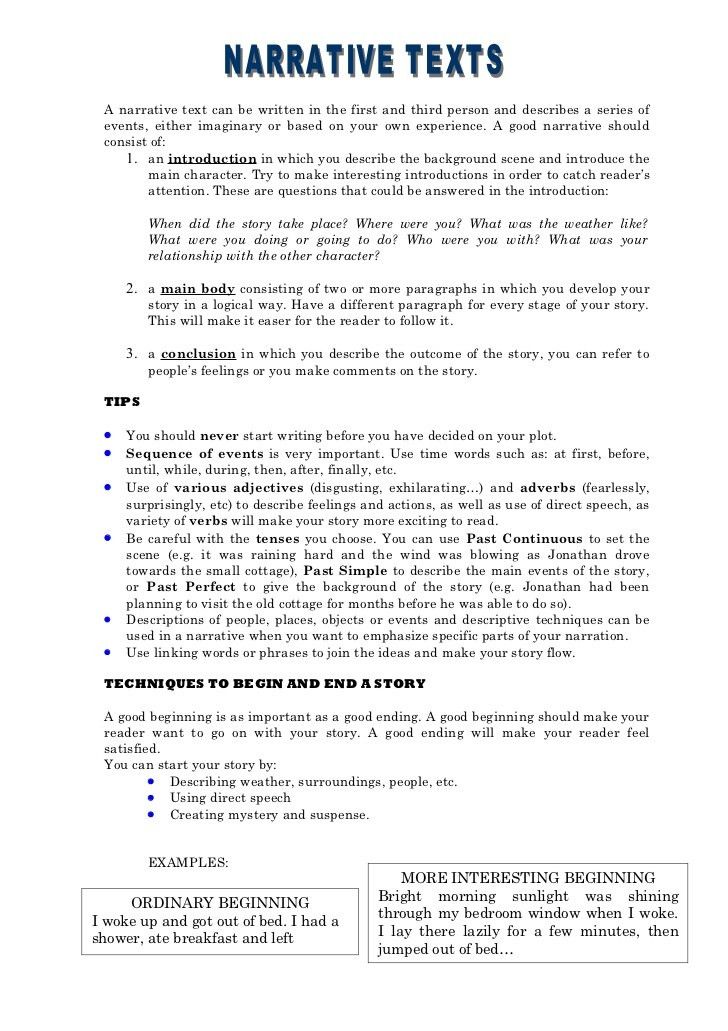 3rd person essay example