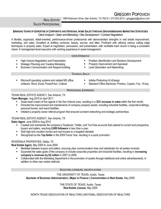 real estate introduction letter
