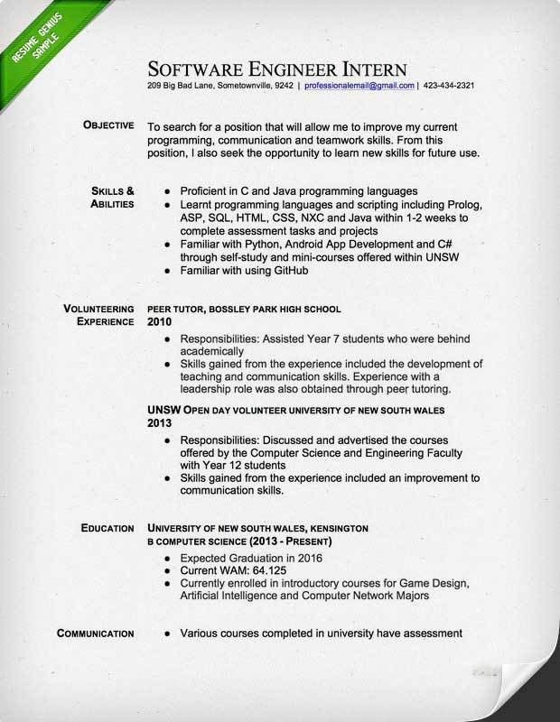 sound engineer resumes