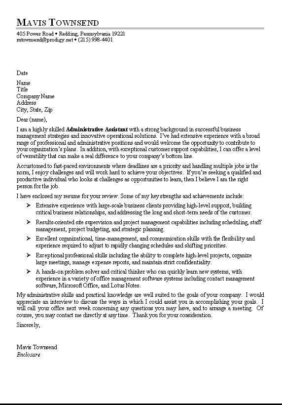 best way to end a cover letters