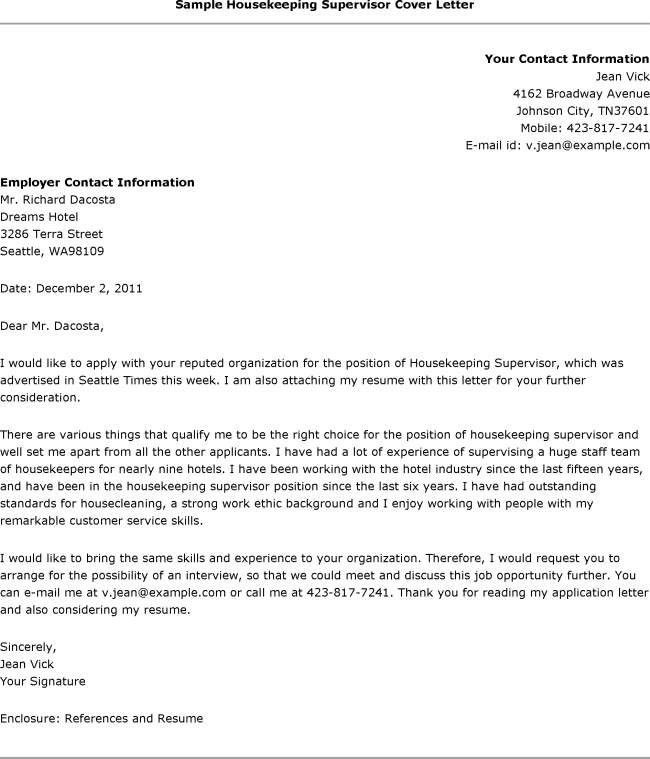 free cover letter format
