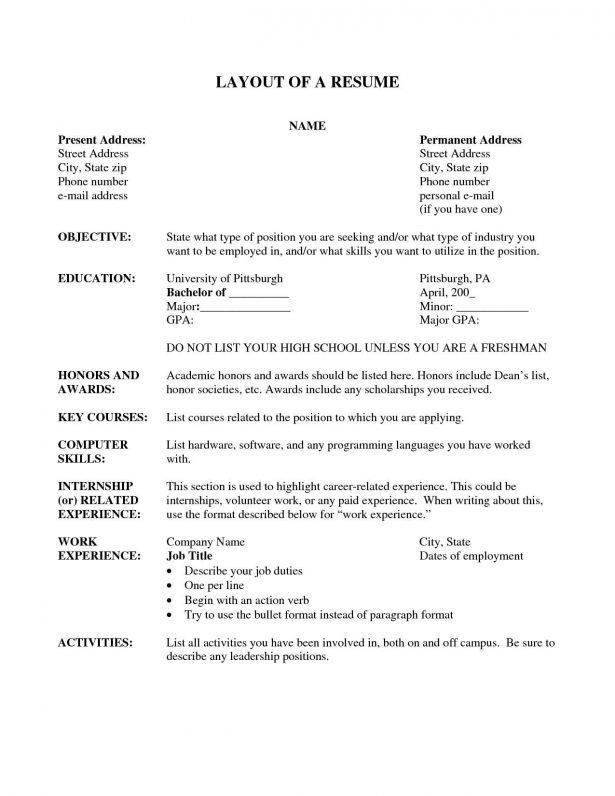 research resume