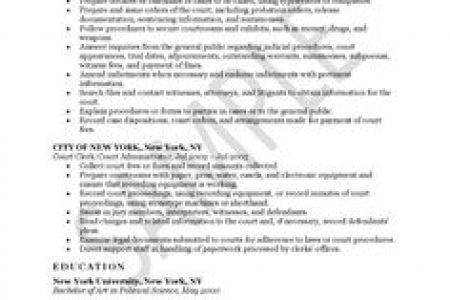 shipping clerk resume