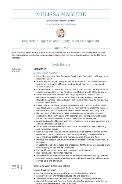 Truck Dispatcher Resume Examples tow truck dispatcher resume