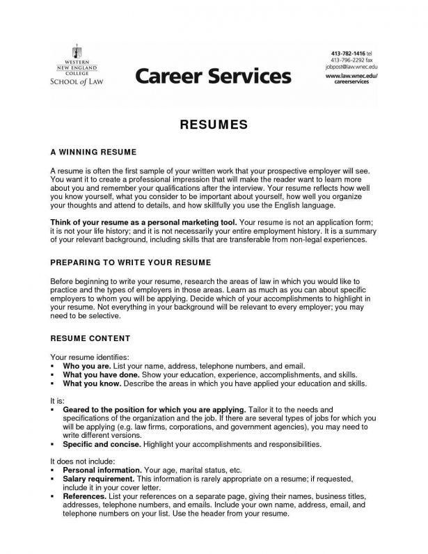resumes for part time jobs