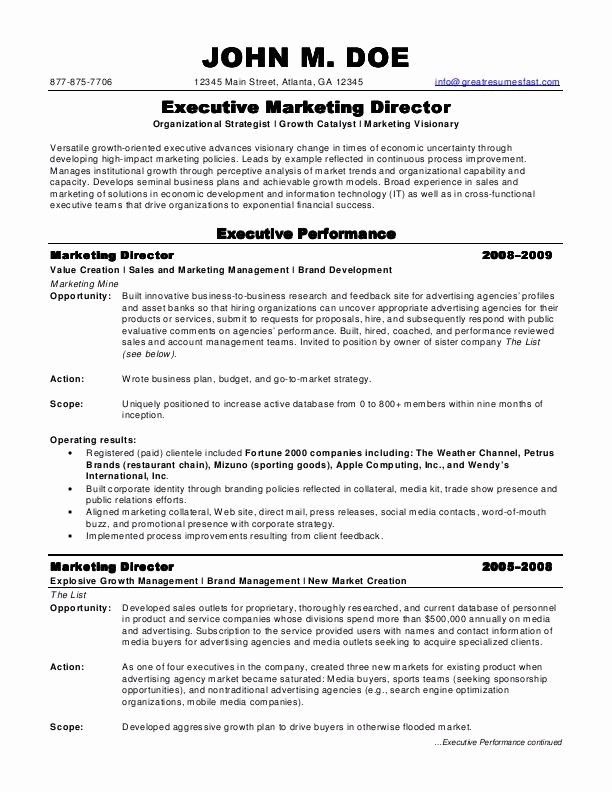 targeted resume sample