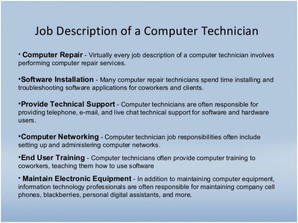 avionics technician job description