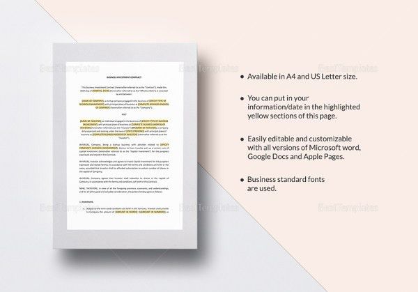 microsoft contract templates free download