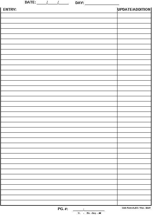 free printable order forms