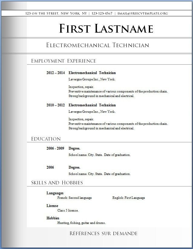 making cv online