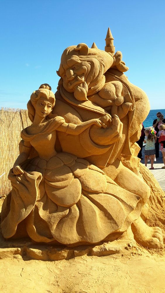 Beauty and The Beast ~ Disney Sand Art