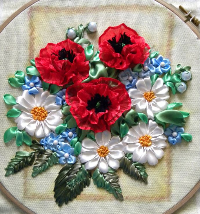 Вышивка лентами - silk-ribbon.ru Вышивка лентами - silk-ribbon.ru