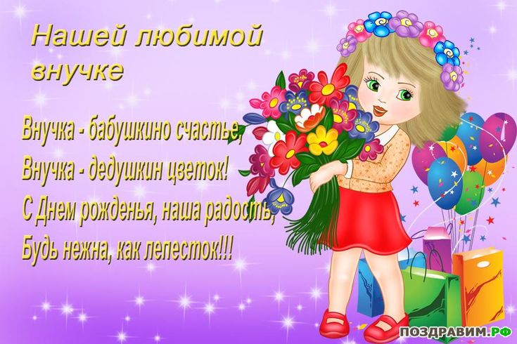 Звуковые открытки с днем рождения внучке Звуковые открытки с днем рождения внучке
