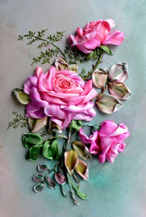 Вышивка лентами - silk-ribbon.ru Вышивка лентами - silk-ribbon.ru