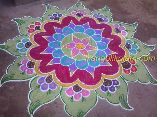 Easy rangoli designs with dots foto pictures Easy rangoli designs with dots