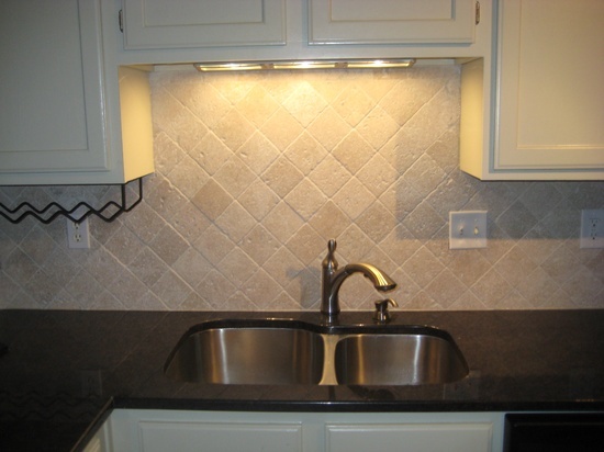 KitchenTumbledMarbleBacksplashOnPinterest KitchenTumbledMarbleBacksplashOnPinterest
