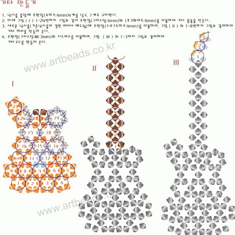Прикольные поделки из бисера со схемами 62