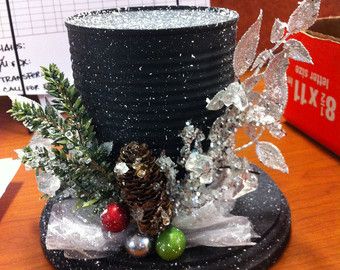 144 Best Christmas Tophats Images On Hats Snowman Top Hat