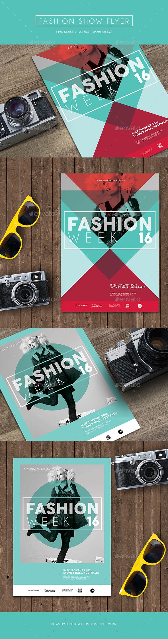 Fashion show flyer templates 7 Fashion show flyer templates 74