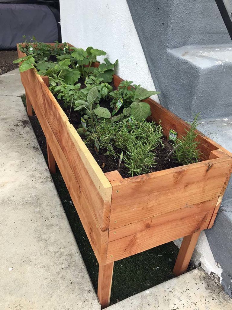 Herbs #build #planter #raised how to build a planter box raised beds, above gro...