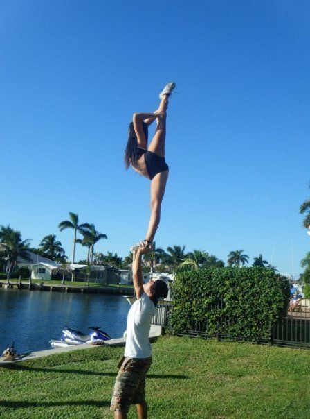 How to Do a Cheerleading Cupie picture images How to Do a Cheerleading Cupie