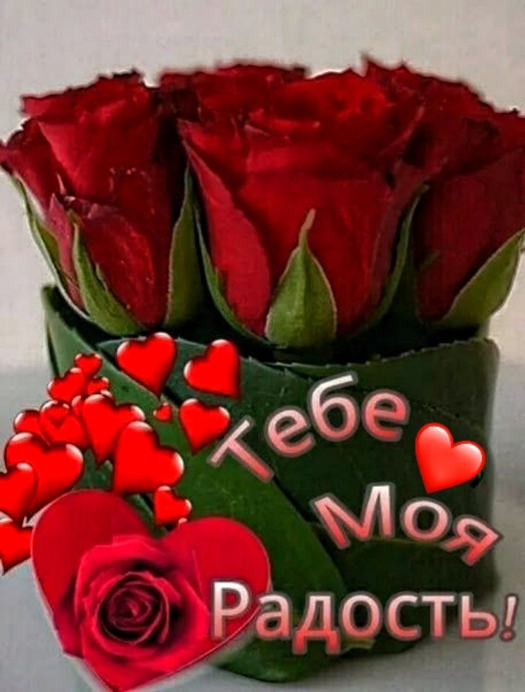 Радость надпись