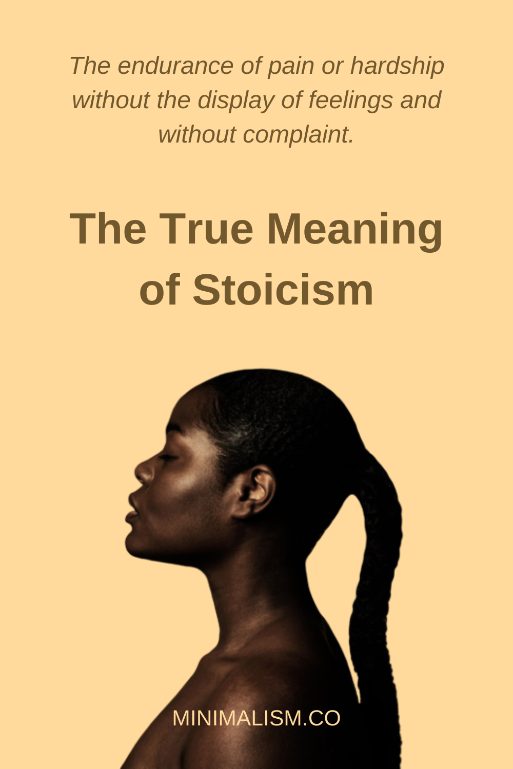 Stoic Health Definition