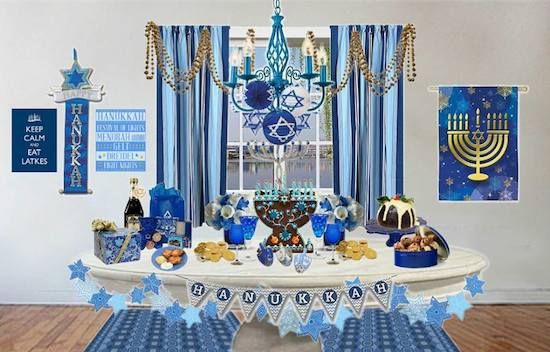Olioboard Inspiration: Decorating for a Hanukkah Celebration ... Olioboard Inspiration: Decorating for a Hanukkah Celebration ...