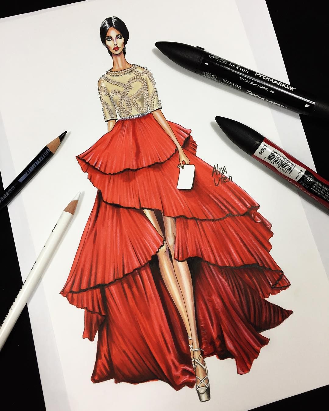 Fashion sketches step by 10 Fashion sketches step by 37