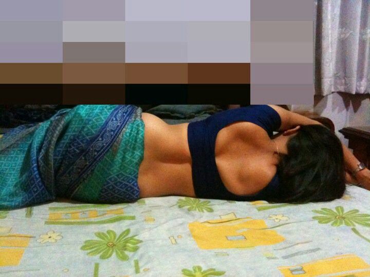 Desi teen home alone fan photos