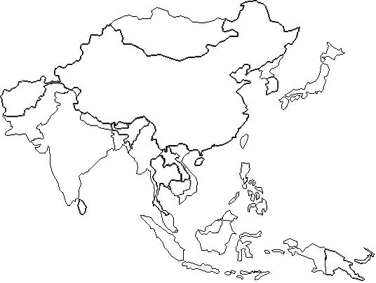 Map Of East Asia Blank 0a1f941b8b9248fc8747e1a213a58fa2