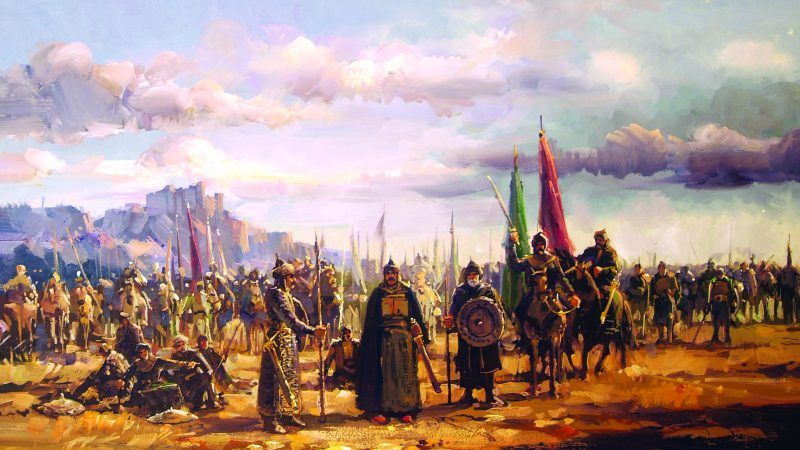 Safavid Victory against Uzbeks at Jām