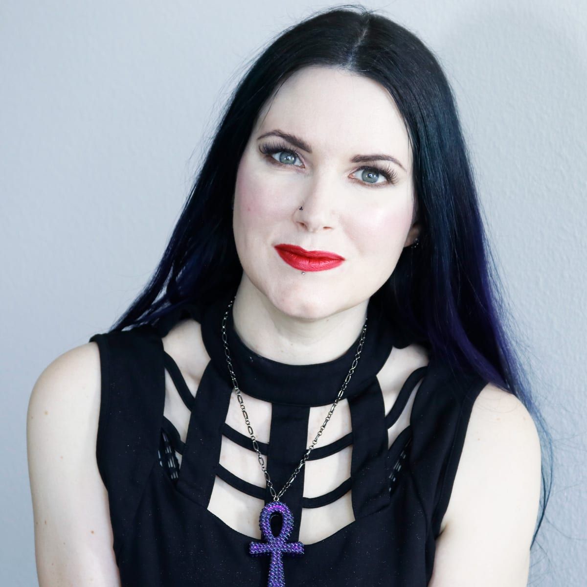 Courtney is wearing Smashbox Maneater Liquid Lipstick Courtney is wearing Smashbox Maneater Liquid Lipstick