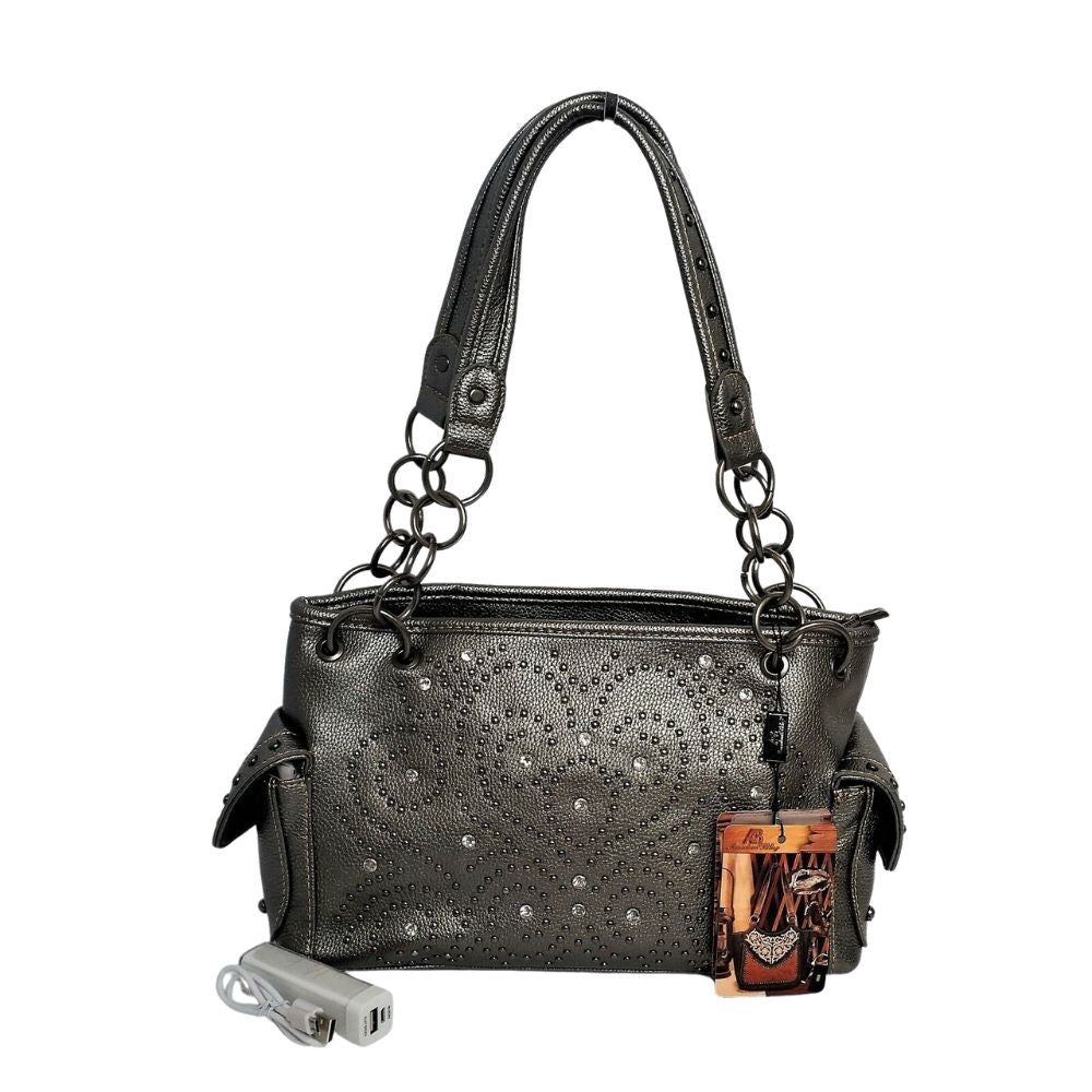 American bling skull purse cheap
