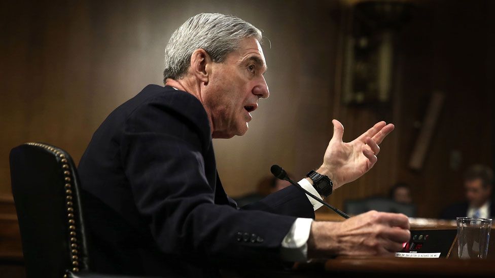 The special counsel essentially gave a bullet-point guide to the results of his Russia investigation. The special counsel essentially gave a bullet-point guide to the results of his Russia investigation.