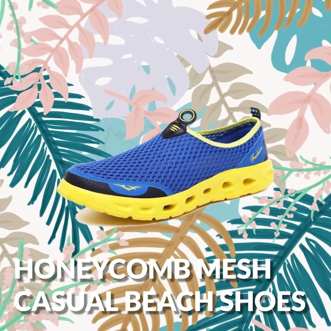 Honeycomb mesh casual beach shoes sales