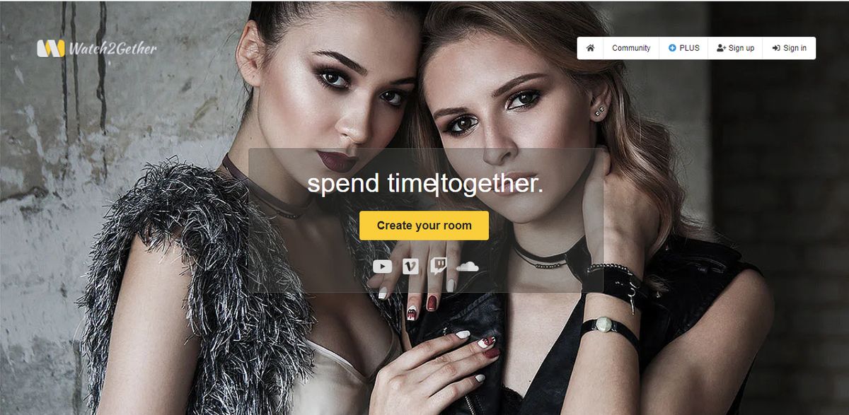 watch2gether video room