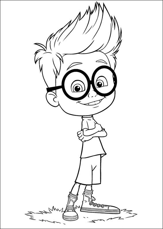 Pin en Dibujos Faciles para Colorear