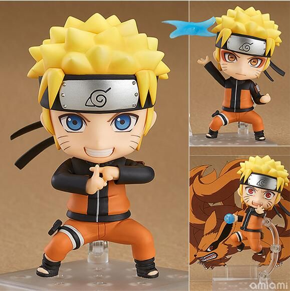 Anime naruto figuras de ação uzumaki naruto rasengan modelo móvel